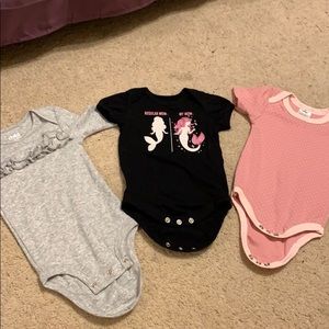 Three onsies